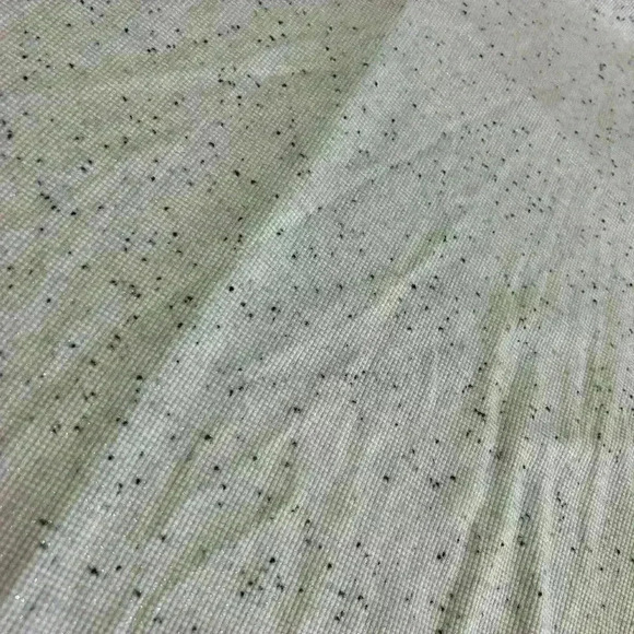 Lane Bryant long sleeved black/white sparkly top - Picture 2 of 9